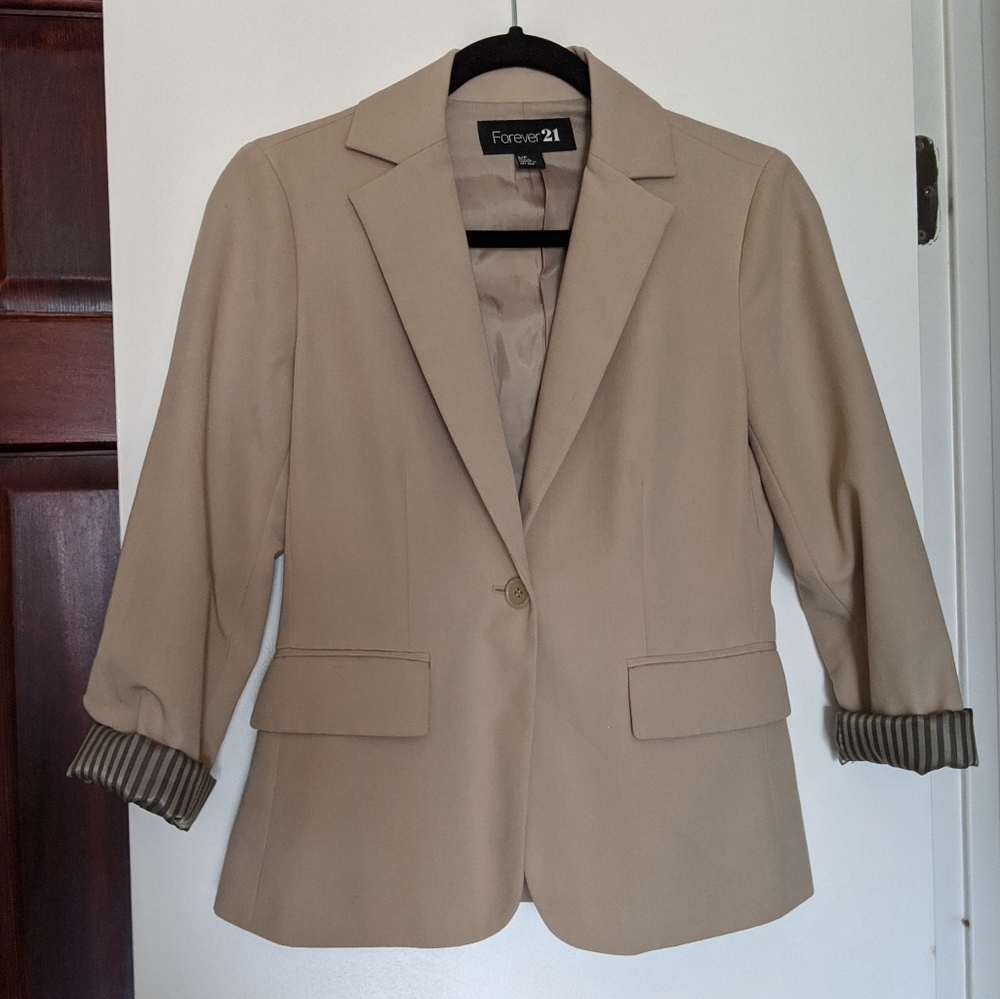 Forever 21 Beige Blazer